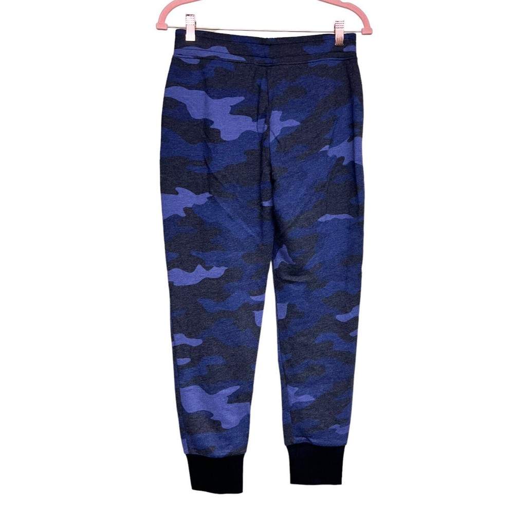 Victoria's Secret PINK Skinny Joggers Blue Camouflage Women’s Size Small - Picture 2 of 8